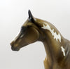 INCA GOLD-OOAK BUCKSKIN  PAINT ISH MODEL HORSE 7/23/19