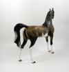 OTHELLO-OOAK DARK DAPPLE BUCKSKIN PAINT ARABIAN MODEL HORSE 7/23/19