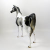ZARROW-OOAK DAPPLE DARK GREY PAINT ARBIAN MODEL HORSE 7/23/19