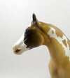 KRONER-OOAK BUCKSKIN PAINT ISH MODEL HORSE 7/24/19