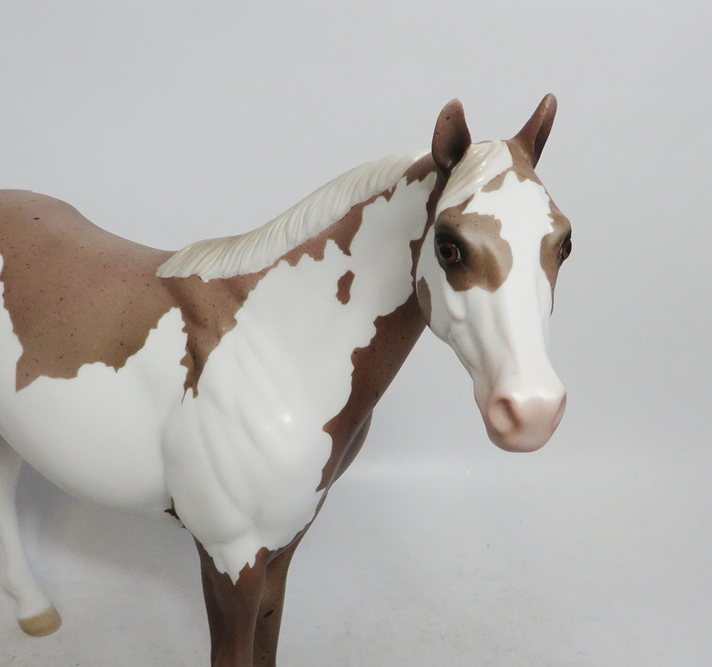 SNICKER DOODLE-LE-5 ISH CHESTNUT ROAN WHS 2018