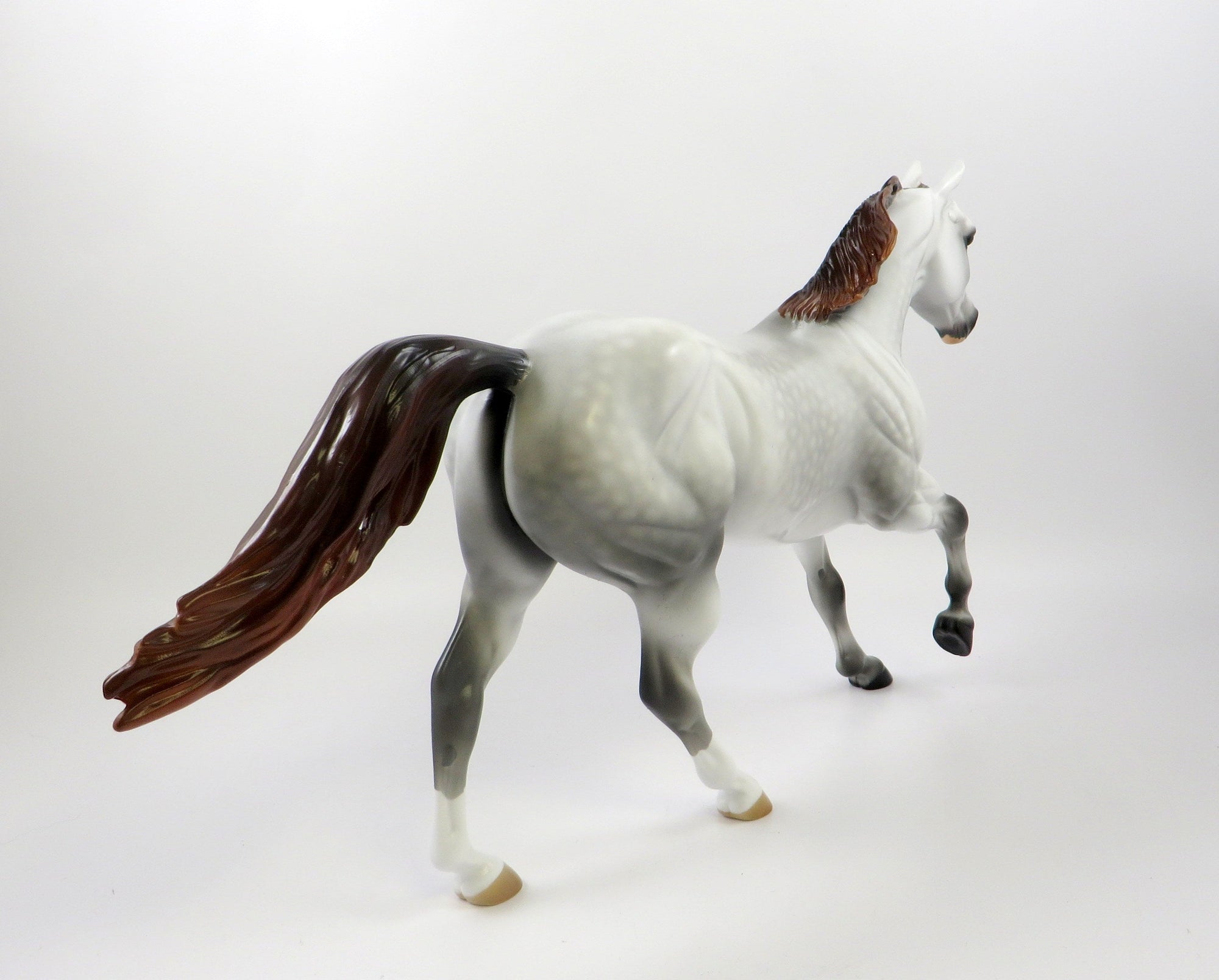DEAL ME IN-OOAK MAULBERRY GREY FOUNDATION QUARTER HORSE 7/24/19
