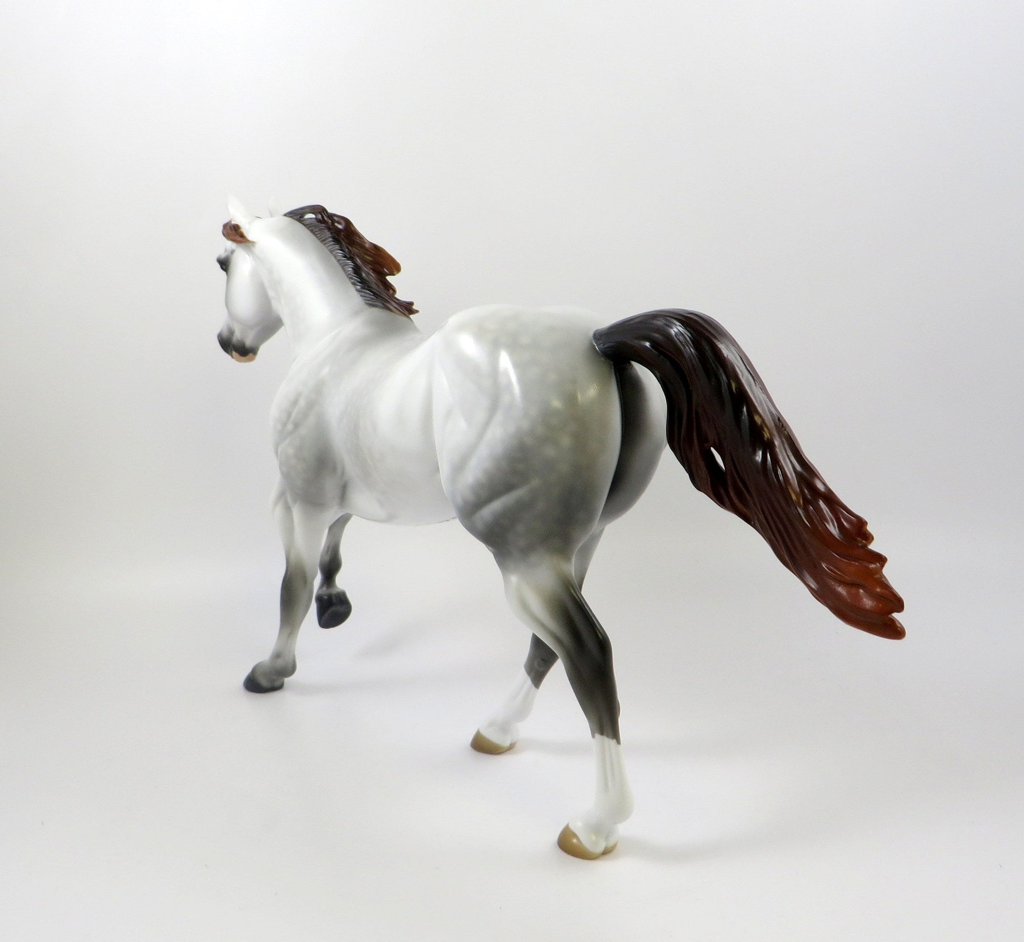 DEAL ME IN-OOAK MAULBERRY GREY FOUNDATION QUARTER HORSE 7/24/19