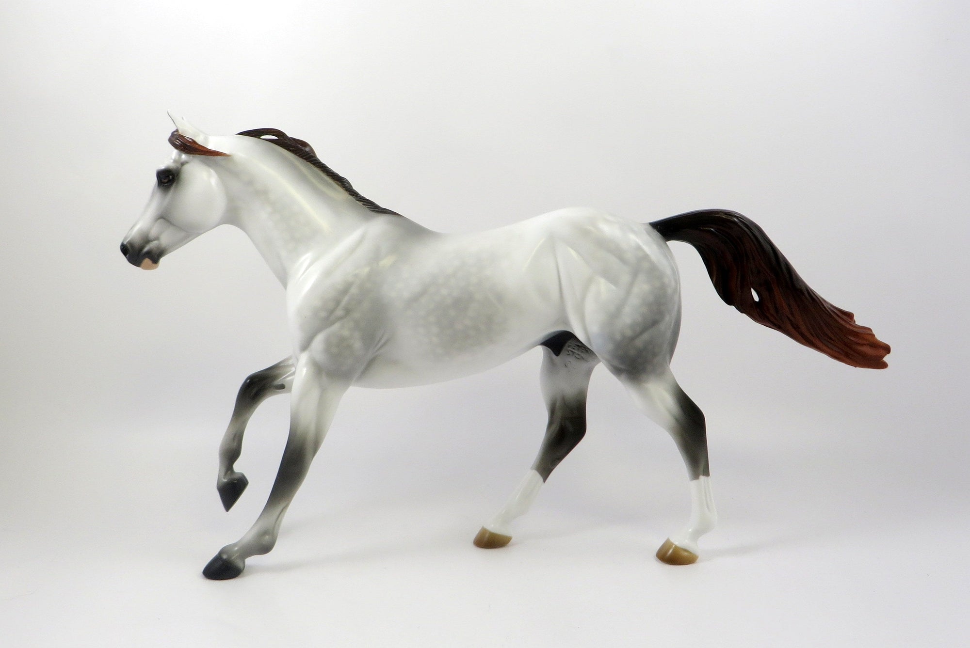 DEAL ME IN-OOAK MAULBERRY GREY FOUNDATION QUARTER HORSE 7/24/19