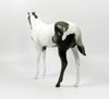 FAULKE-OOAK GRULLA PAINT WEANLING MODEL HORSE EQ 19