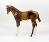 DROYN-OOAK CHESTNUT PAINT MODEL HORSE EQ 19