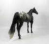 GUCCI MANE-OOAK GREY GOING BLACK APPALOOSA ISH MODEL HORSE 7/26/19