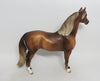 CHRISTMAS TOFFEE - OOAK DAPPLE CHESTNUT MORGAN STALLION WHS 2018