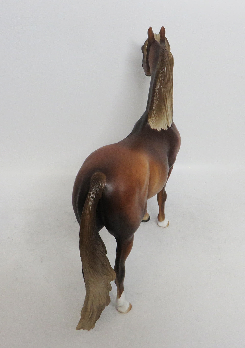 CHRISTMAS TOFFEE - OOAK DAPPLE CHESTNUT MORGAN STALLION WHS 2018