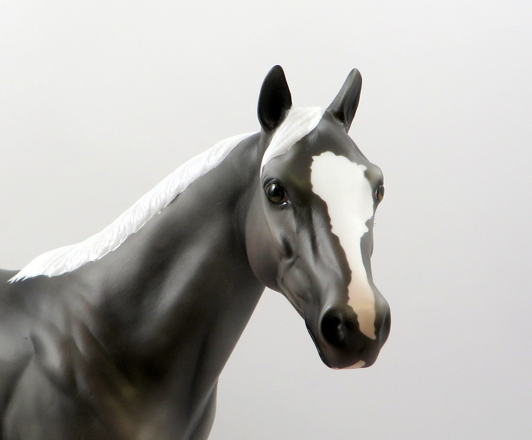 SWAE LEE-OOAK DAPPLE ROSE GREY ISH MODEL HORSE 7/26/19