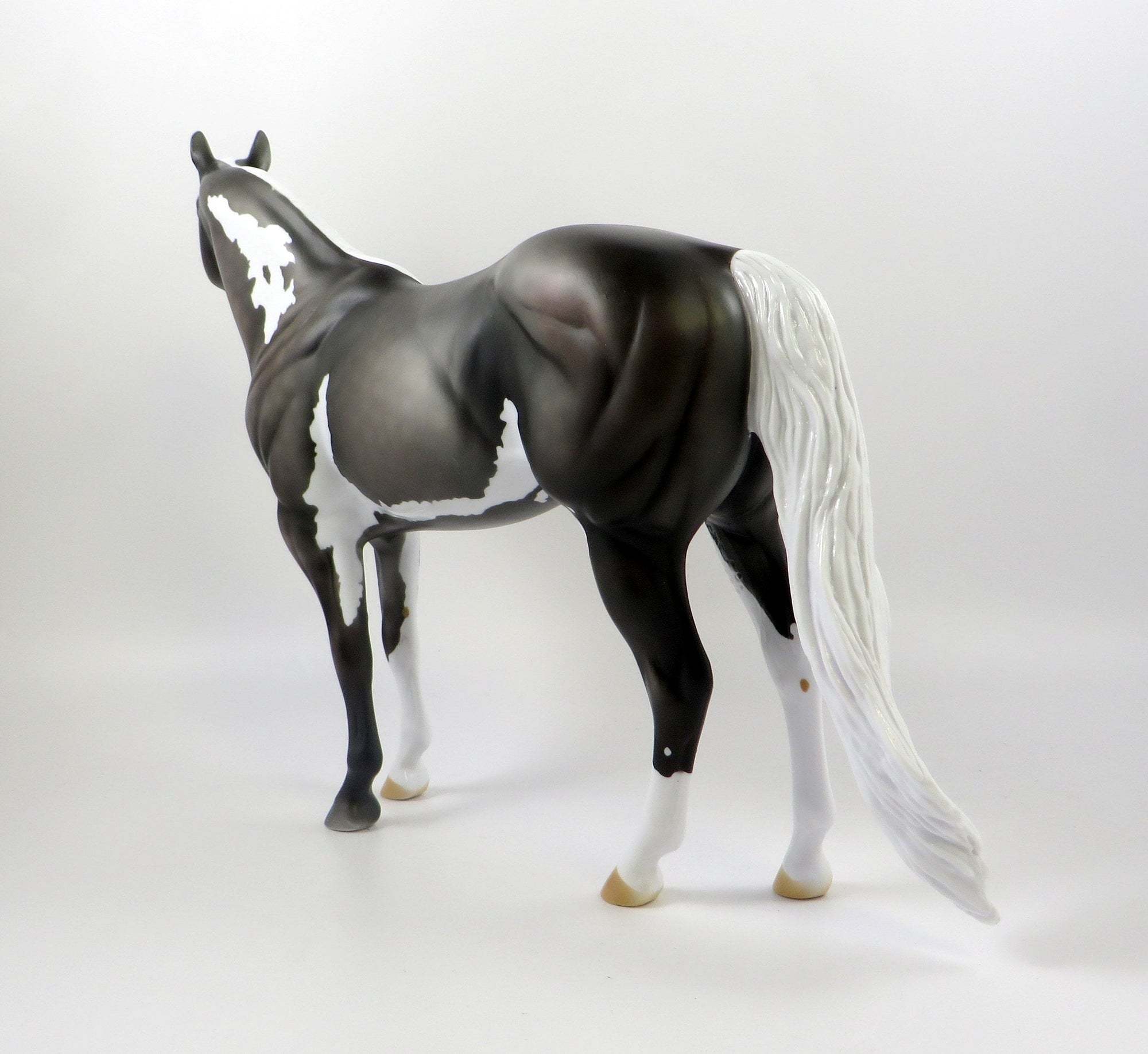 SWAE LEE-OOAK DAPPLE ROSE GREY ISH MODEL HORSE 7/26/19