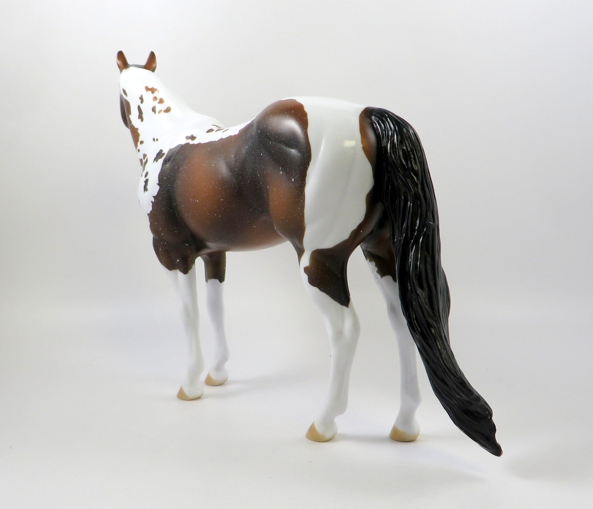 BUSTA RHYMES-OOAK BAY PAINT ISH MODEL HORSE 7/26/19