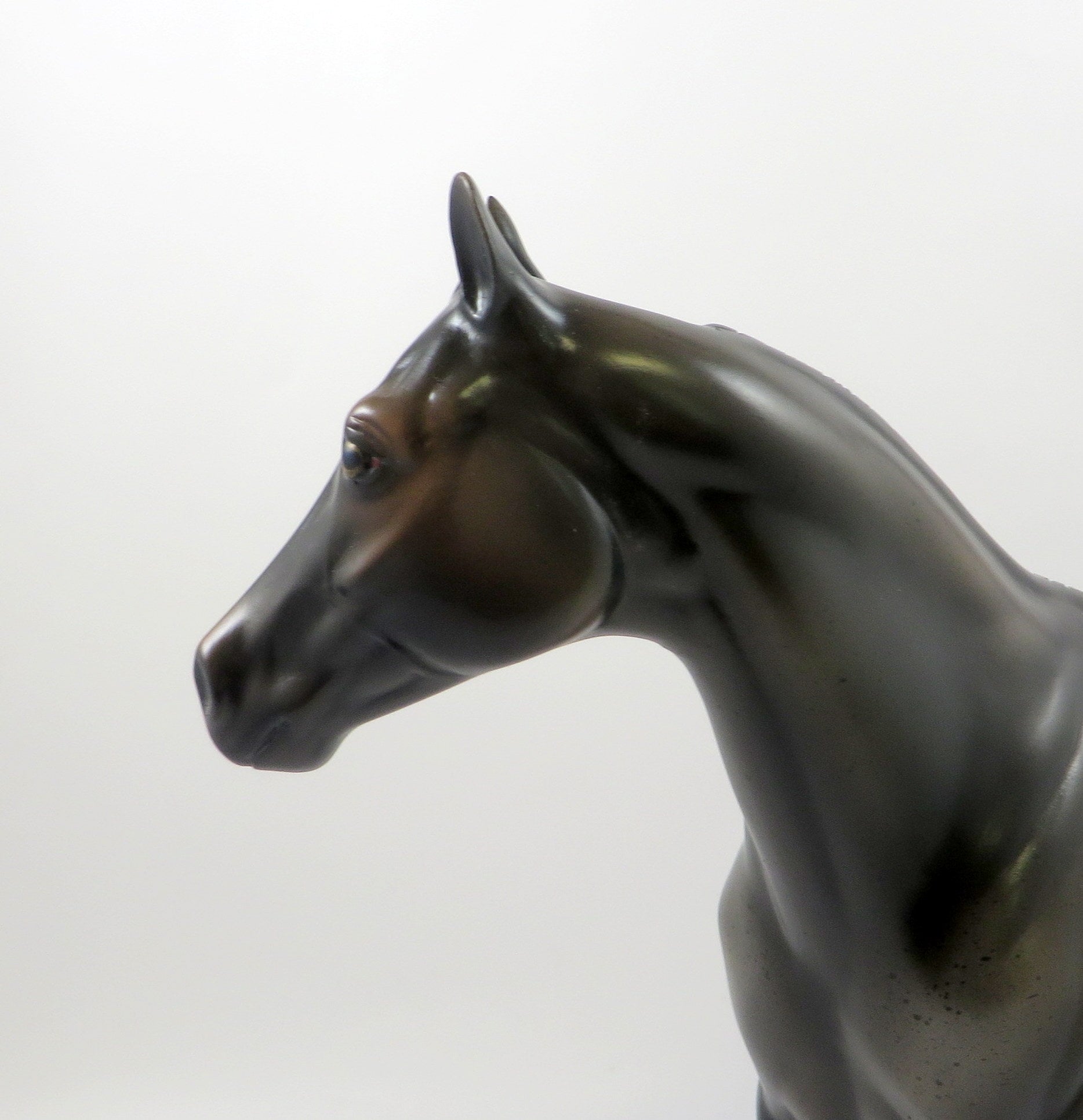 WALKING THUNDER-OOAK BAY ROAN ISH MODEL HORSE 7/25/19