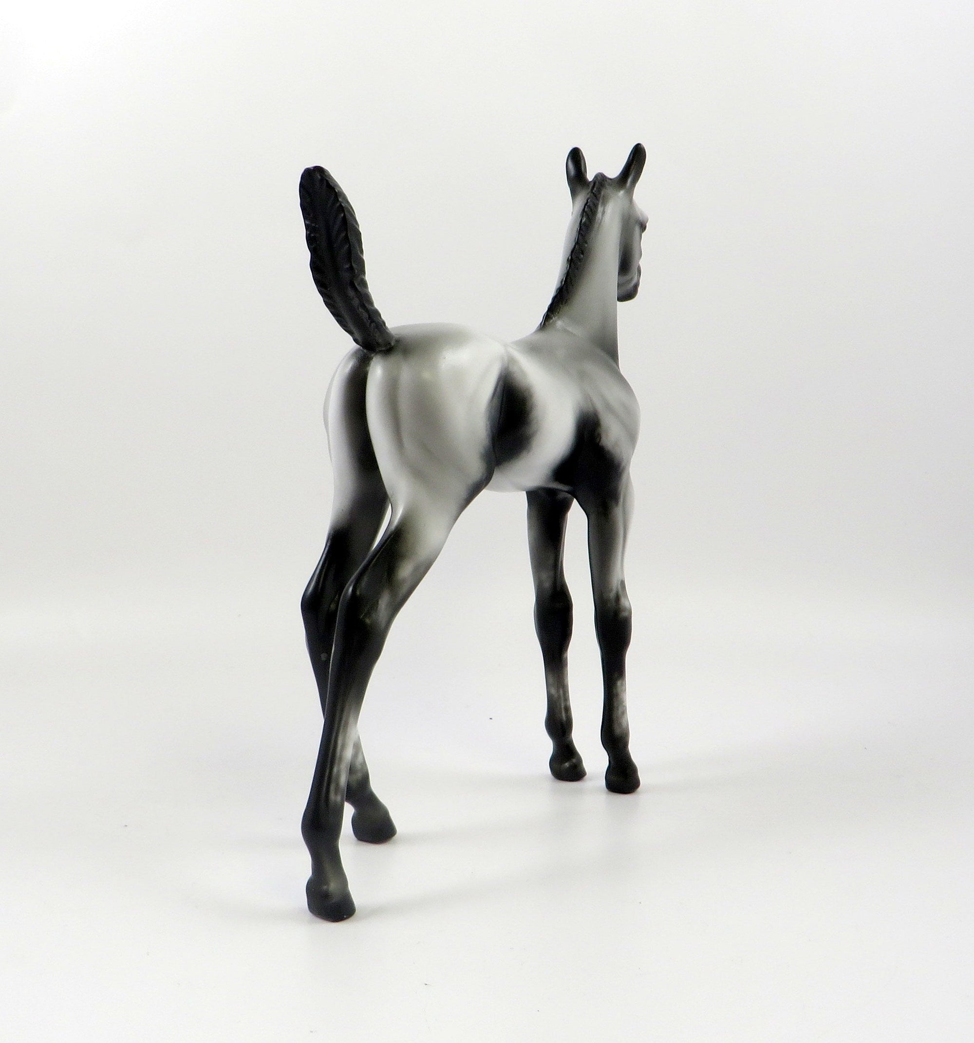 DREAM OF MINE-OOAK GREY APPALOOSA ARABIAN FOAL MODEL HORSE 7/25/19