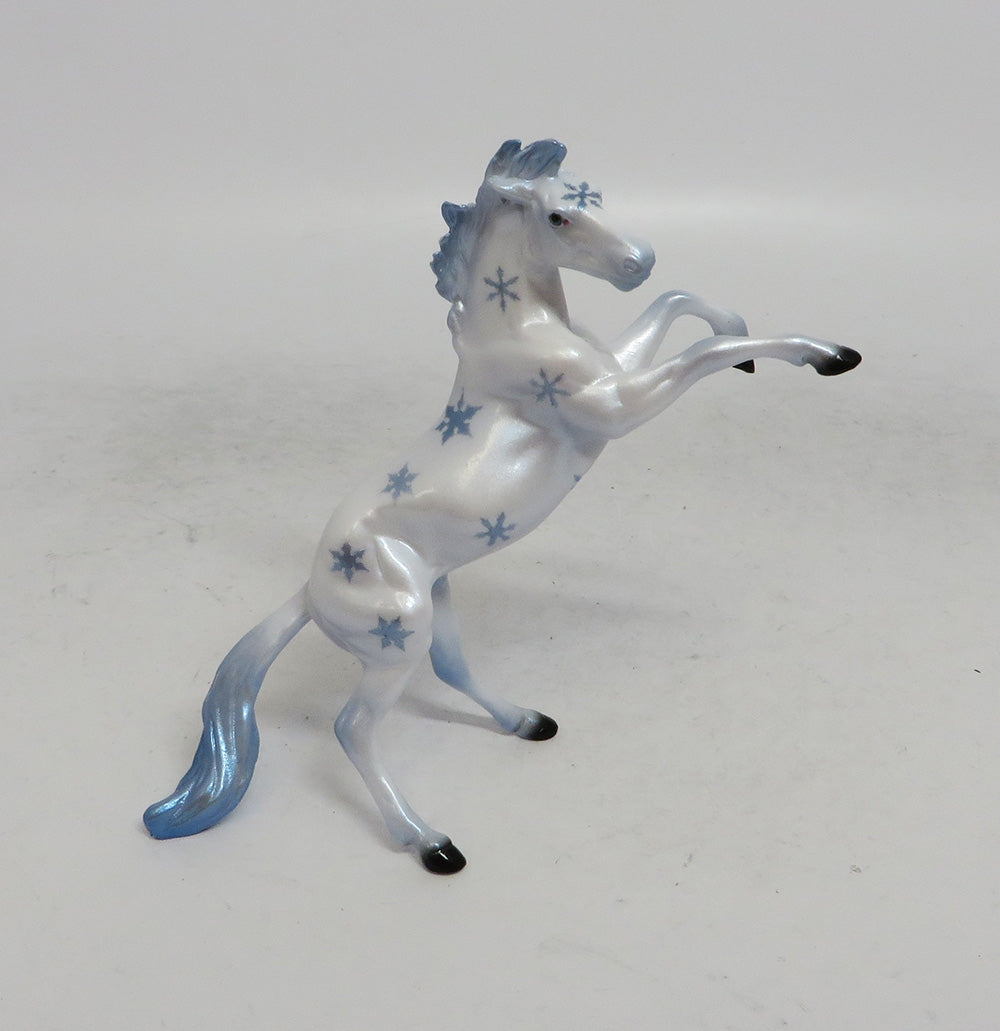 MIDNIGHT   - OOAK REARING CHIP CHRISTMAS DECORATOR WHS 2018