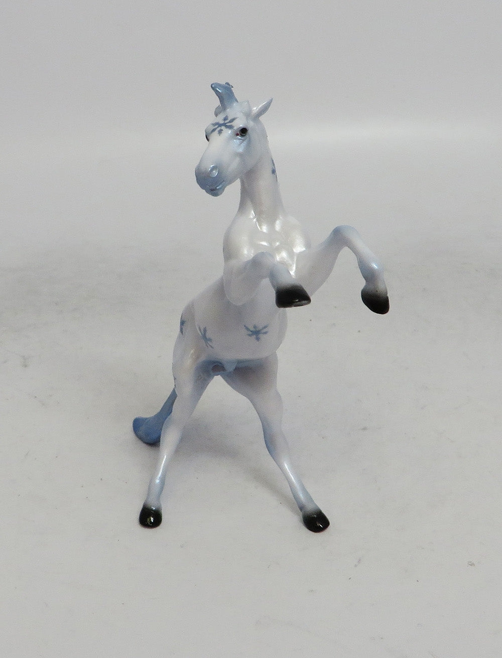 MIDNIGHT   - OOAK REARING CHIP CHRISTMAS DECORATOR WHS 2018