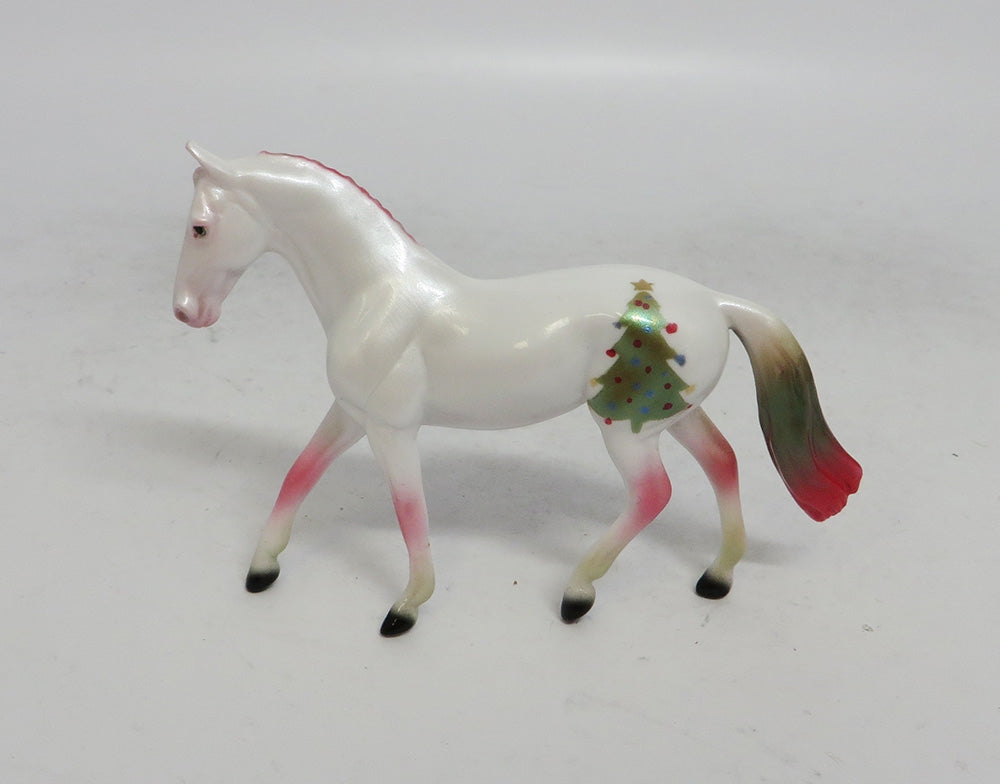 CANDY CANE - OOAK WARMBLOOD CHIP CHRISTMAS DECORATOR WHS 2018