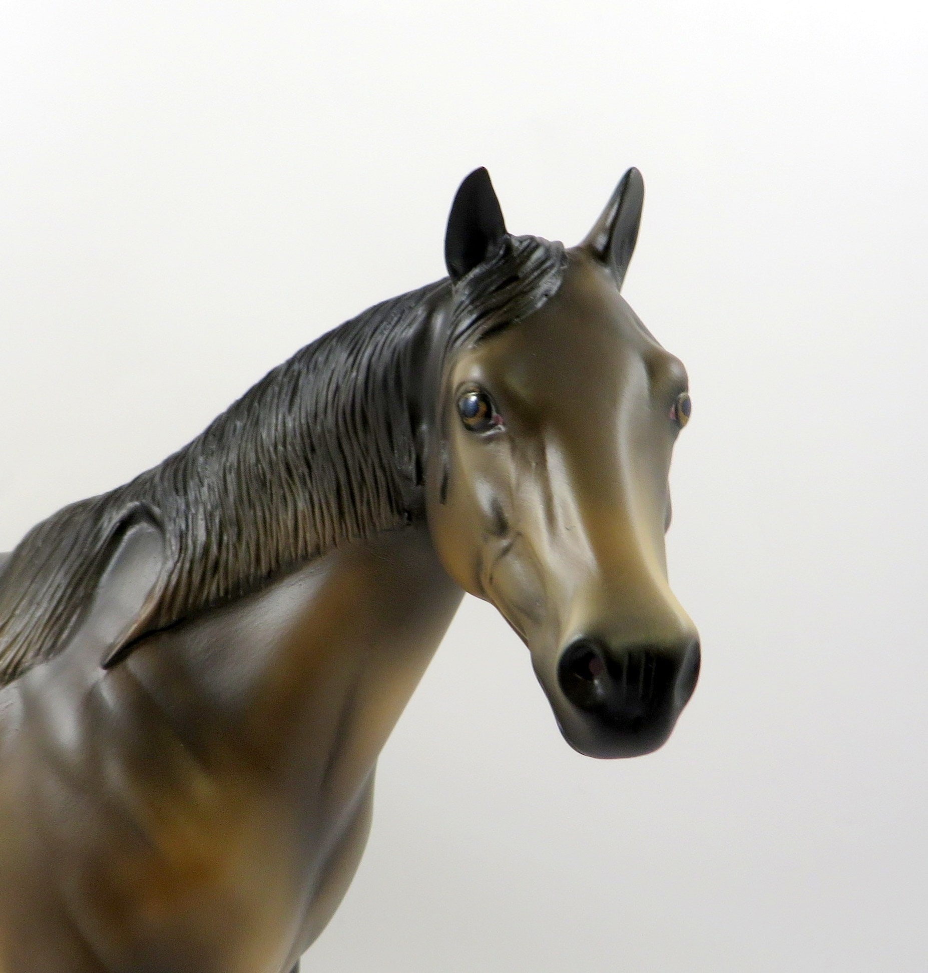 GALLENA-OOAK SOOTY DAPPLE BUCKSKIN ISH MODEL HORSE 7/25/19
