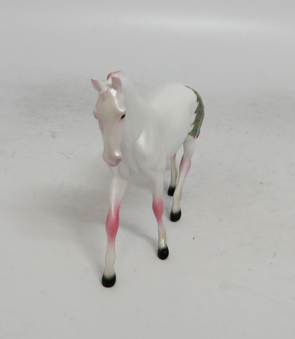 CANDY CANE - OOAK WARMBLOOD CHIP CHRISTMAS DECORATOR WHS 2018