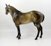 GALLENA-OOAK SOOTY DAPPLE BUCKSKIN ISH MODEL HORSE 7/25/19