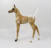 FRESCO-OOAK PALOMINO APPALOOSA ARABIAN FOAL MODEL HORSE 7/25/19