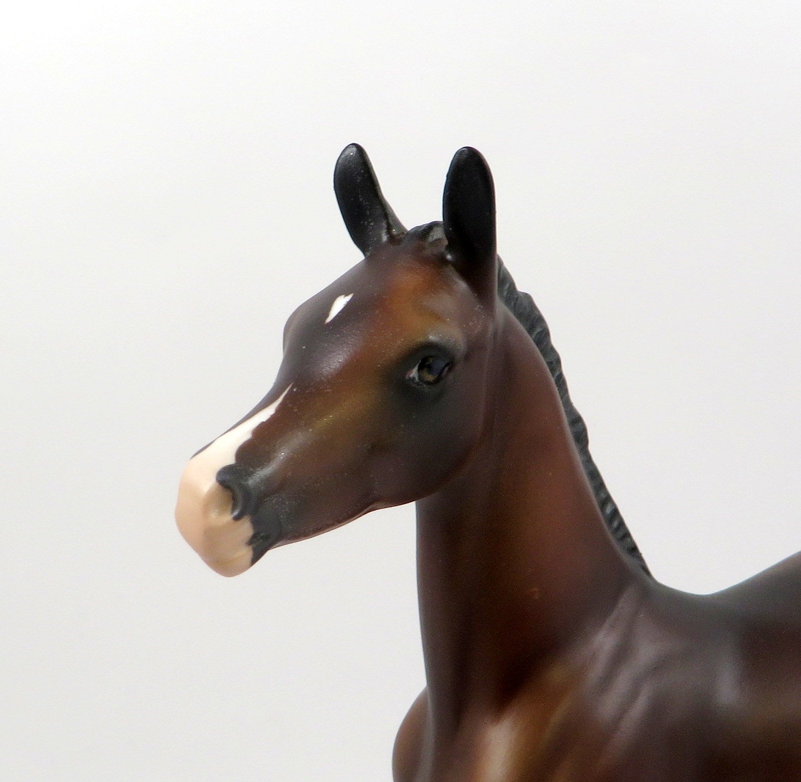 FIRST ROSE-OOAK BAY ARABIAN FOAL MODEL HORSE 7/26/19