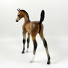 DEJA VUE-OOAK BUCKSKIN ARABIAN FOAL MODEL HORSE 7/26/19