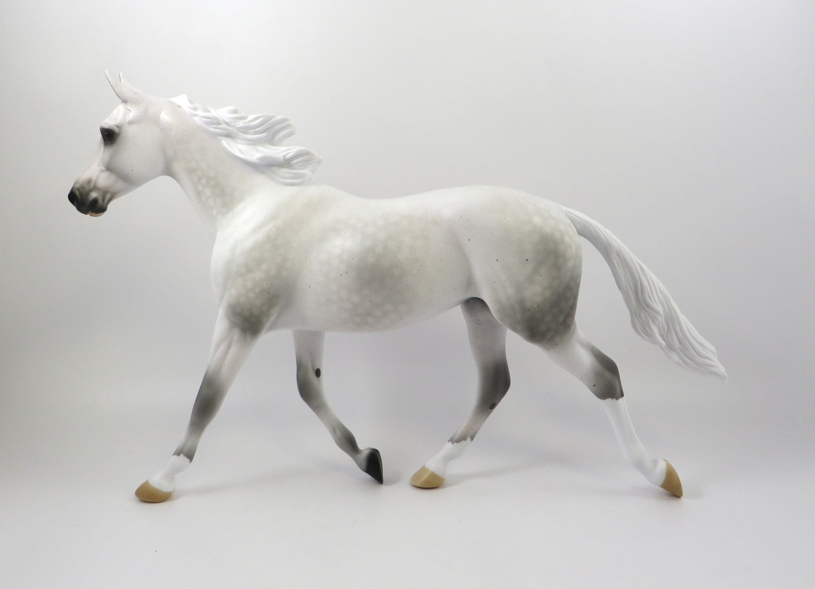 DIVA BY BLOOD-OOAK FLEA BIT GREY PALOUSE MODEL HORSE 7/26/19