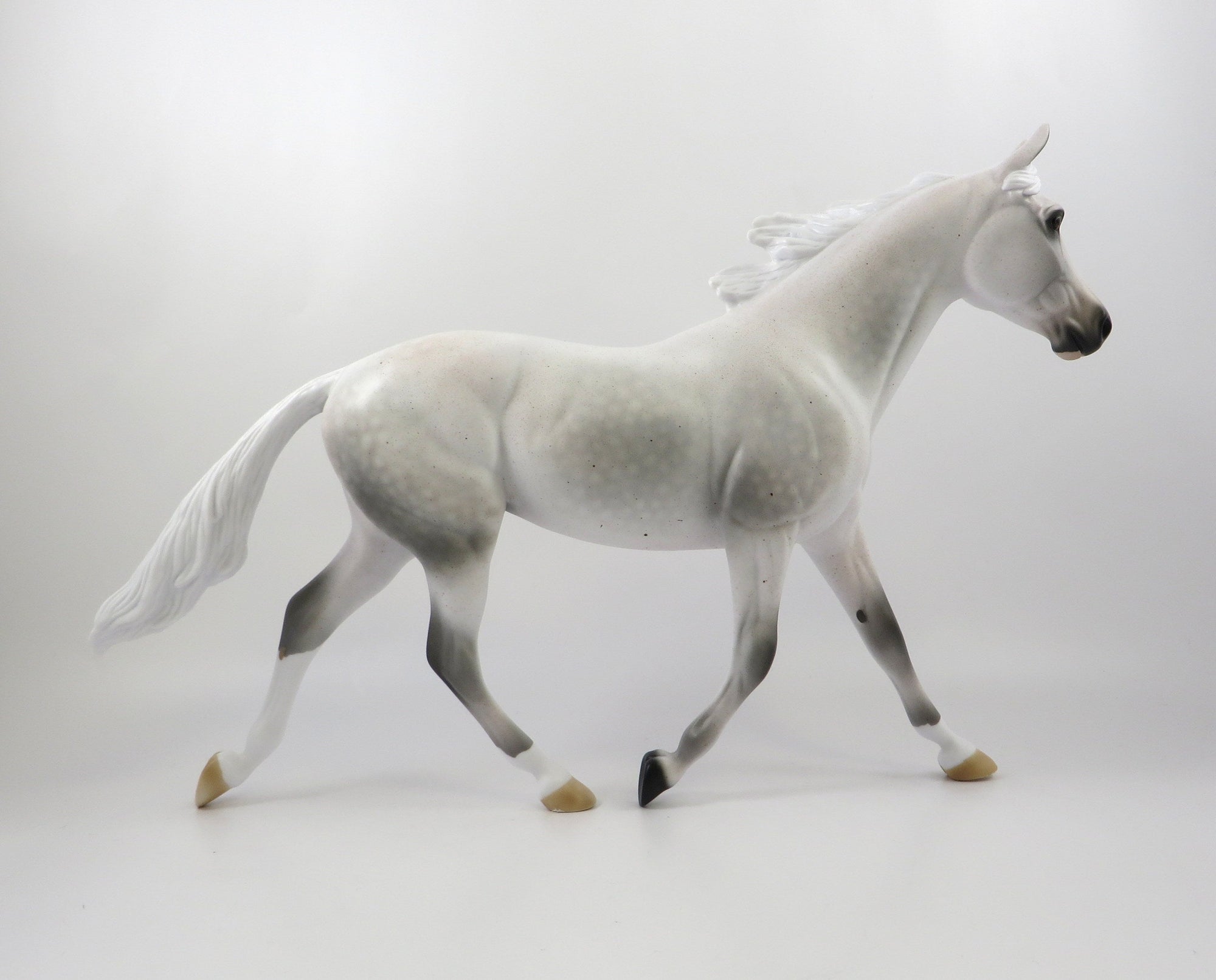 DIVA BY BLOOD-OOAK FLEA BIT GREY PALOUSE MODEL HORSE 7/26/19