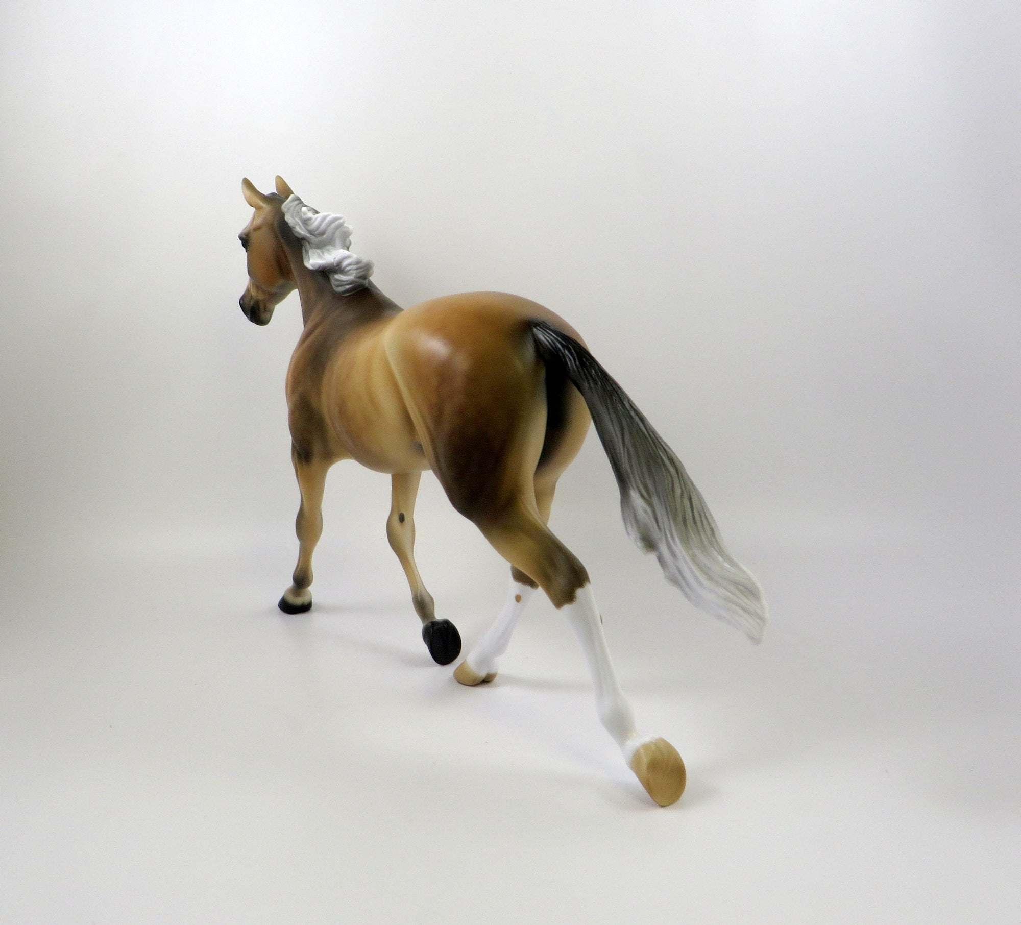 LULLABY MAKER-OOAK BUCKSKIN PALOUSE MODEL HORSE 7/26/19