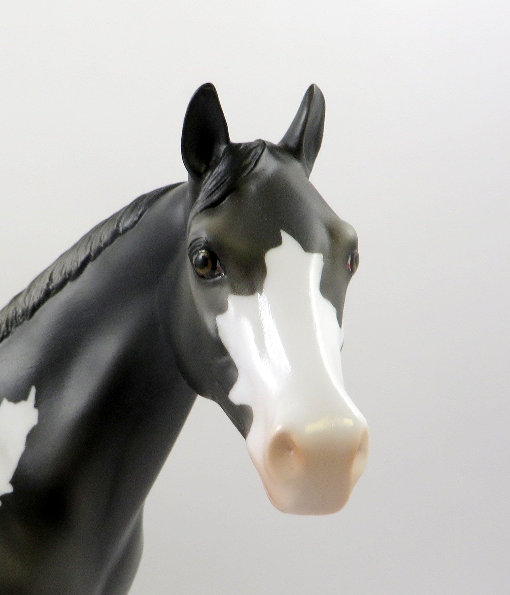 LL COOL J-OOAK GREY GOING BLACK PAINT ISH MODEL HORSE 7/26/19