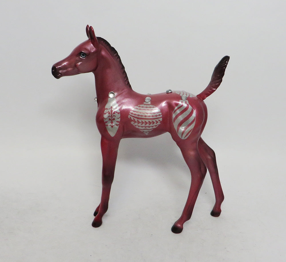 FESTIRE- OOAK ARABIAN FOAL CHRISTMAS DECORATOR WHS 2018