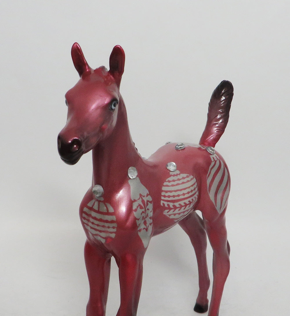 FESTIRE- OOAK ARABIAN FOAL CHRISTMAS DECORATOR WHS 2018