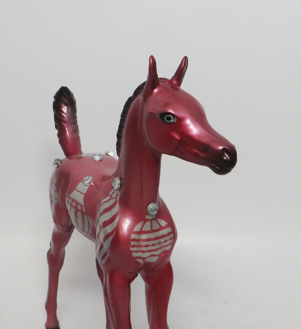 FESTIRE- OOAK ARABIAN FOAL CHRISTMAS DECORATOR WHS 2018