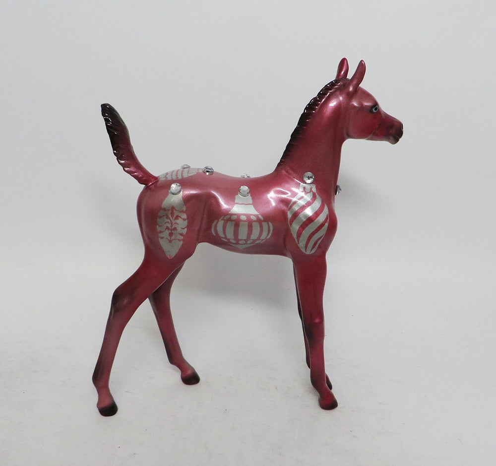 FESTIRE- OOAK ARABIAN FOAL CHRISTMAS DECORATOR WHS 2018