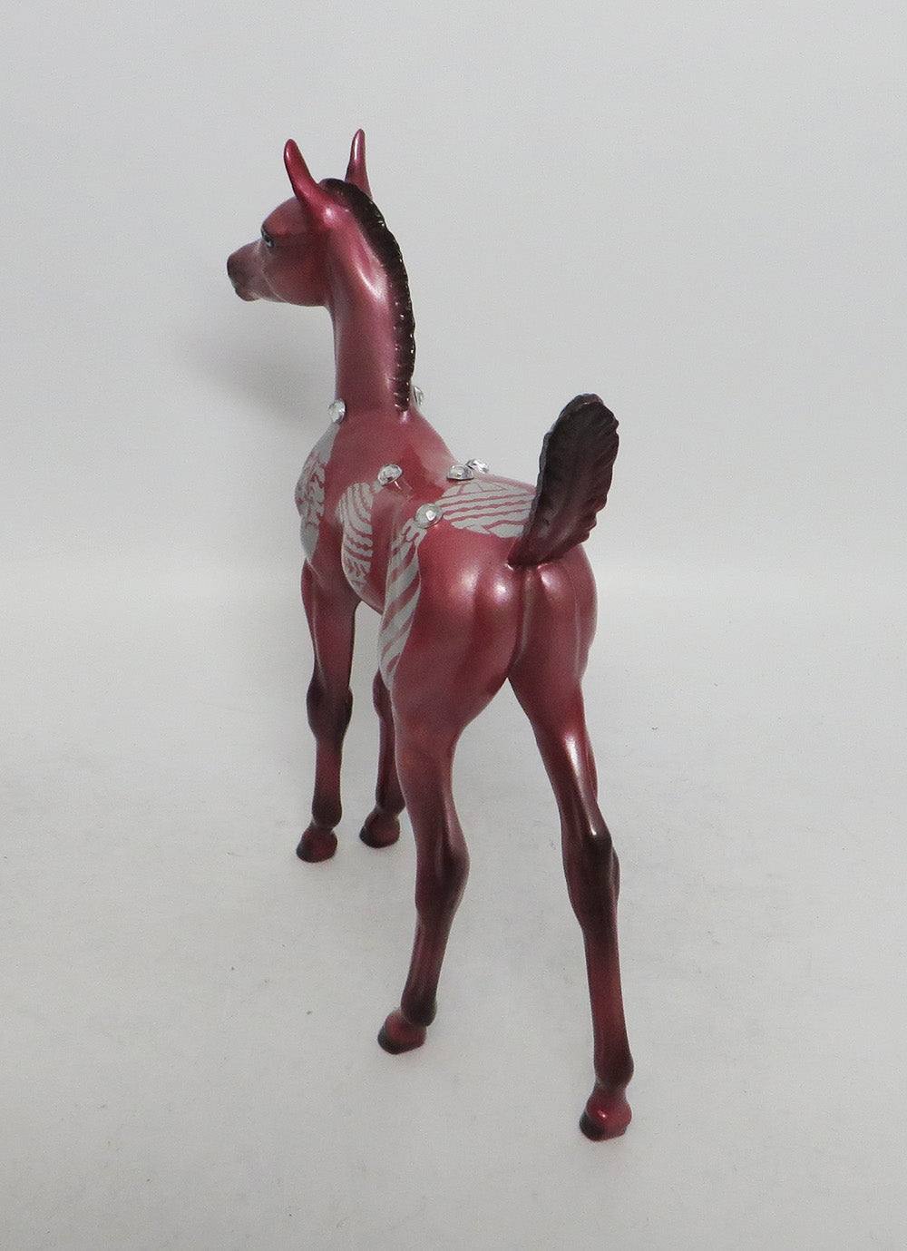 FESTIRE- OOAK ARABIAN FOAL CHRISTMAS DECORATOR WHS 2018