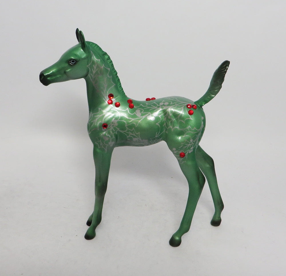 HOLLY- OOAK ARABIAN FOAL CHRISTMAS DECORATOR WHS 2018