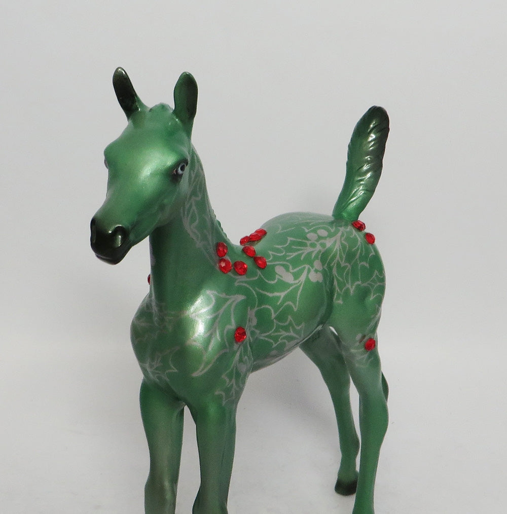 HOLLY- OOAK ARABIAN FOAL CHRISTMAS DECORATOR WHS 2018