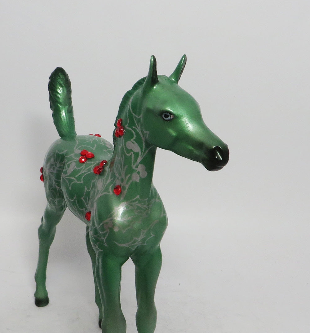 HOLLY- OOAK ARABIAN FOAL CHRISTMAS DECORATOR WHS 2018