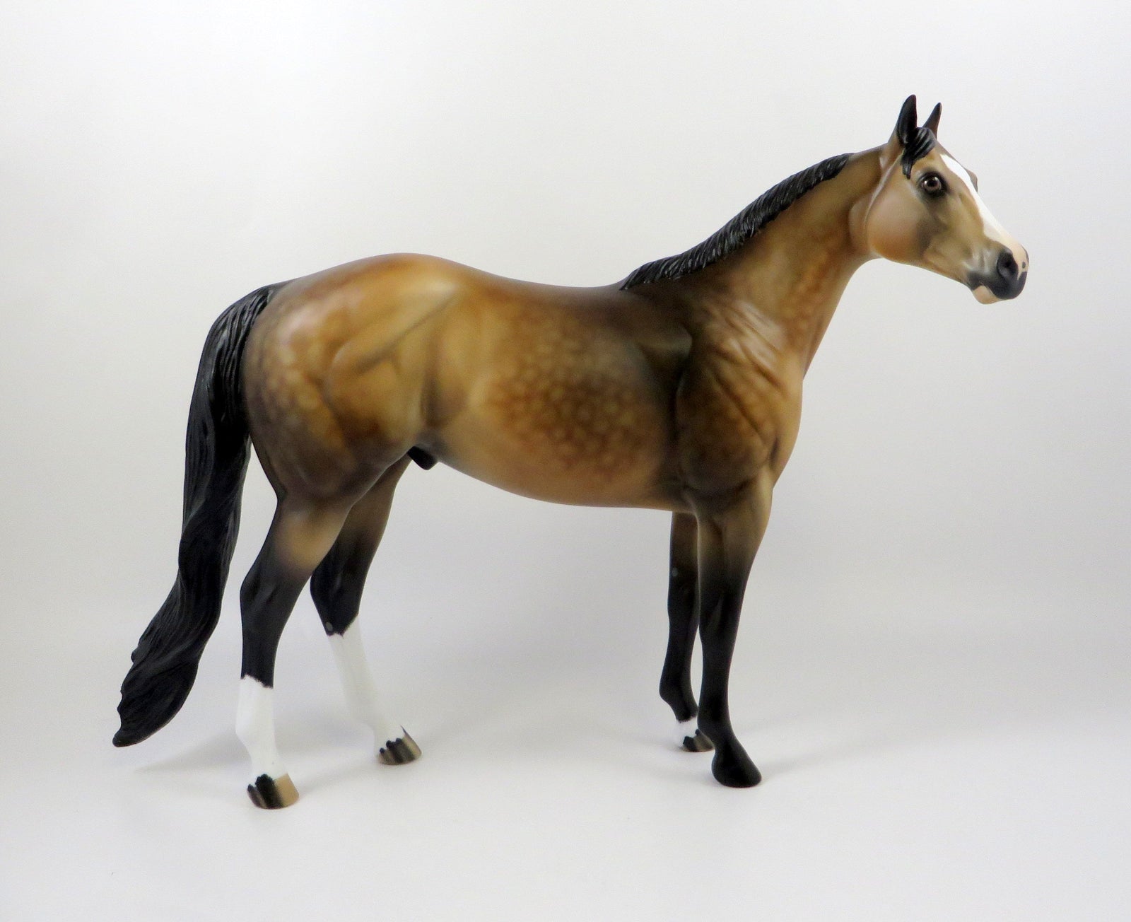 FUTURE-OOAK SOOTY BUCKSKIN ISH MODEL HORSE 7/26/19