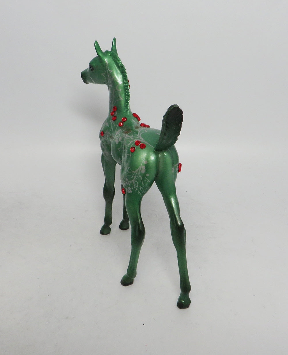 HOLLY- OOAK ARABIAN FOAL CHRISTMAS DECORATOR WHS 2018
