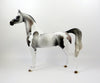 AIKO-OOAK DAPPLE ROSE GREY ARABIAN MODEL HORSE 7/26/19