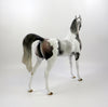 AIKO-OOAK DAPPLE ROSE GREY ARABIAN MODEL HORSE 7/26/19