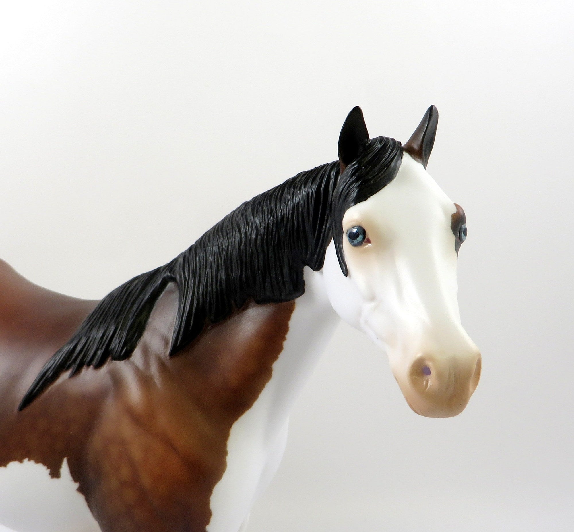 RED ROCKET-OOAK DAPPLE BAY SPLASH ISH MODEL HORSE 7/26/19