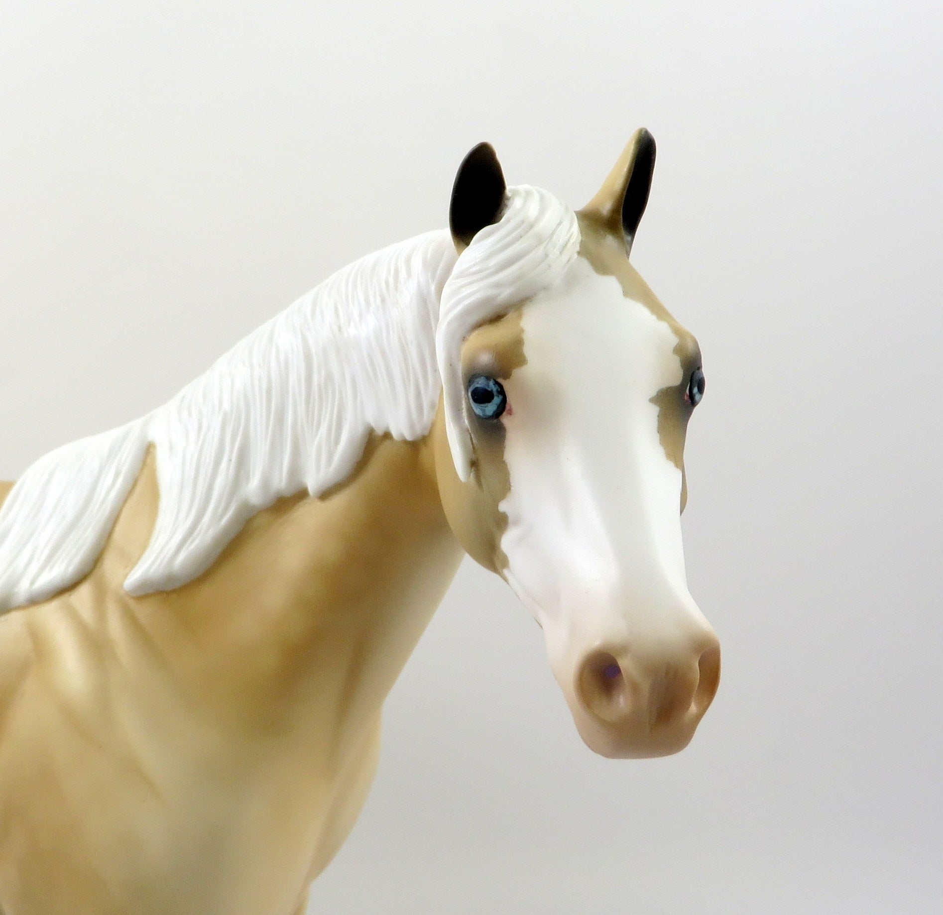 COOKIE MONSTER-OOAK DAPPLE PALOMINO ISH MODEL HORSE 7/26/19