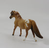 CARAMEL APPLE -OOAK RED DUN APPALOOSA PONY CHIP BY AUDREY DIXON LHS 19