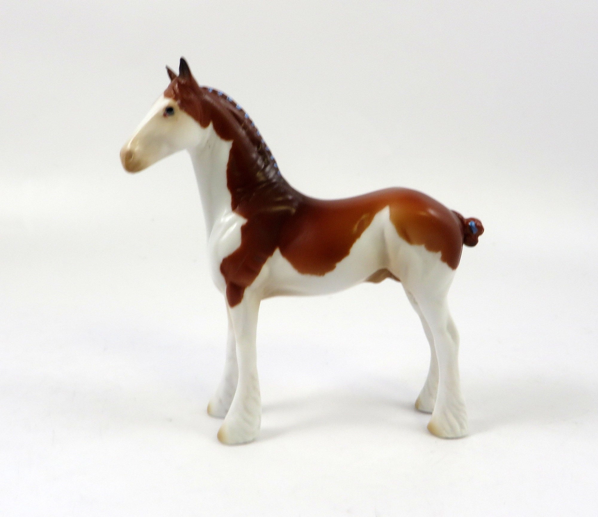 BIG TOP-OOAK BLUE ROAN SPLASH STANDING DRAFT CHIP-LHS 2019