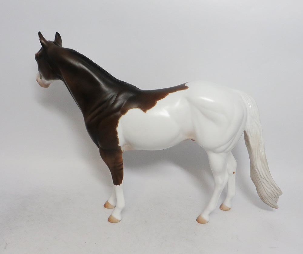 MOUSSE-OOAK DAPPLE BUCKSKIN PINTO ISH BY JULIE KEIM WHS 2018