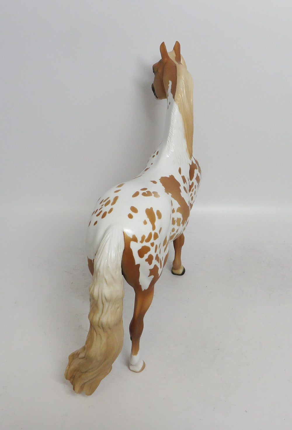 SPRITZ-OOAK PALOMINO PINTO MORGAN  MODEL HORSE WHS 2018