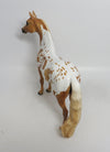 SPRITZ-OOAK PALOMINO PINTO MORGAN  MODEL HORSE WHS 2018
